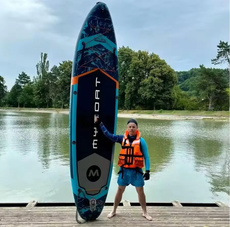 High Quality 11’6”x34”x6” Inflatable Paddle Board Hot Welding Seam Inflatable Stand up Paddle Board for Sale