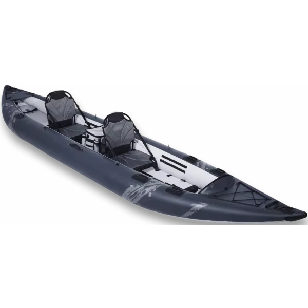 Kayak Inflable de PVC de Alta Calidad de 360 cm, Kayak para 2 Personas, Pesca para Principiantes
