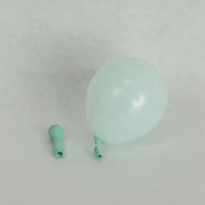 High Quality 5 Inch Lake Blue Round Shape Pastel Macaron Balloons