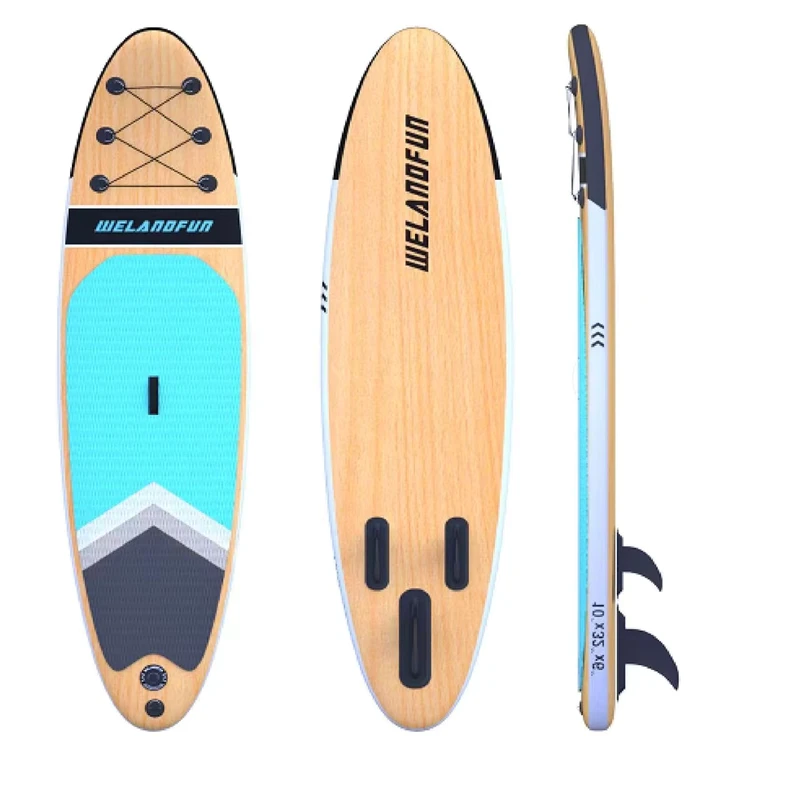 Hochwertiges Erwachsenen-SUP-Board Surfbrett Neues Design Aufblasbares Paddleboard China Hersteller Stand Up Paddleboarding Zubehör
