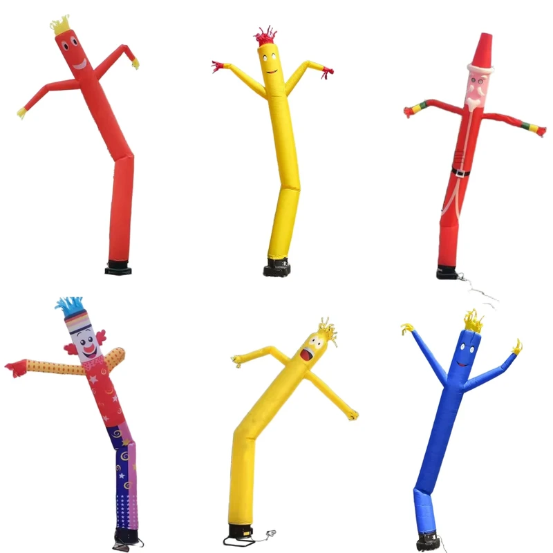Karakter Inflatable Kustom Berkualitas Tinggi, Manusia Tabung Melambai, Penari Langit, Koki, Dancer Inflatable, Iklan Nylon