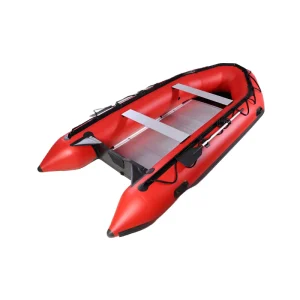 High Quality Customized Folding Inflatable Boat PVC Hypalon Dinghy for Drifting Fishing Leisure Lakes Rivers Use 3 7
