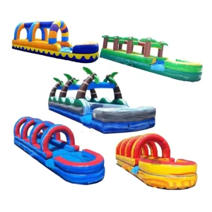 High Quality Customized Inflatable Slip and Slide Inflatable Water Slide With Swimming Pool
