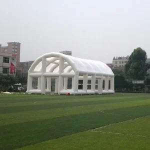 Hoge Kwaliteit Aangepaste Opblaasbare Tennis Tent, Opblaasbare Sporttent met Transparante Wand