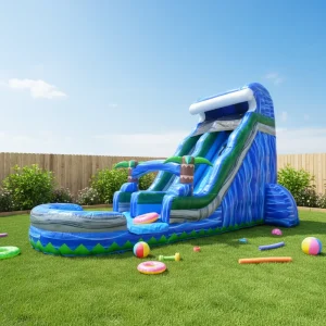 High Quality Giant Inflatable Water Dry Slide Pool for Adults Inflatable Water Slide Commercial Inflatable Water Slide with Pool