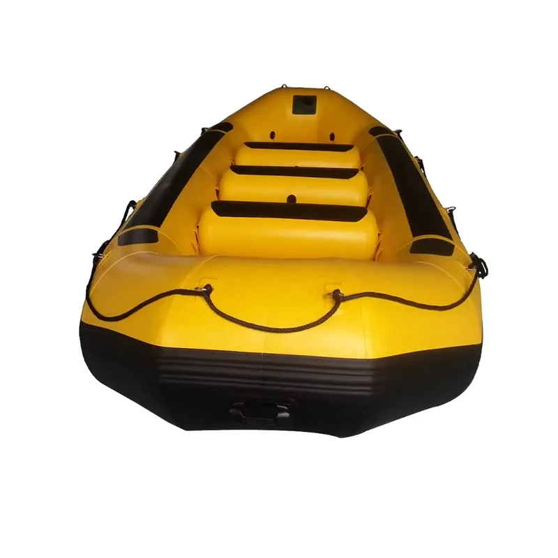High Quality Heavy Duty Pvc or Hypalon Inflatable River Rafting Boats Whitewater Rafts Mountain Rafts