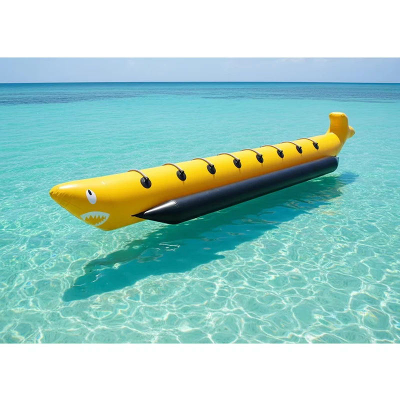 High Quality Inflatable Banana Boat Jet Ski Use CE Certified 100 500kg Capacity 5 10 Passengers Customizable Size Printing Water