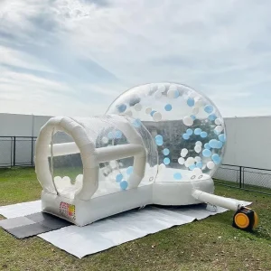 Castello gonfiabile per bambini di alta qualità in PVC con fondo elastico