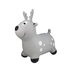 High Quality Inflatable Plastic Toy Deer Hopper Animal for Kids Jumping Outdoor