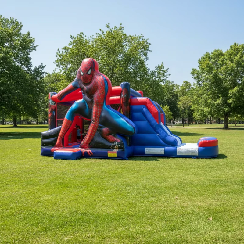 Nhà bouncy chất lượng cao, nhà bouncy kết hợp, nhà bouncy có cầu trượt