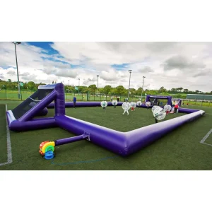 High Quality Inflatable Soap Court Inflatable Football Field Inflatable Football Water Soccer Pitch