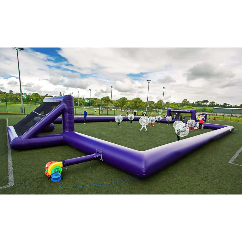 Terrain de football gonflable de haute qualité, terrain de soccer aquatique gonflable