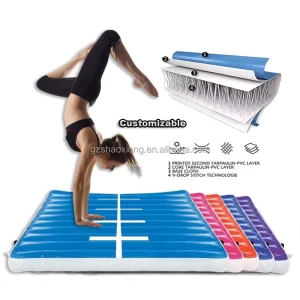 High Quality Inflatable Tumbling Mat Air Track Incline Wedge Ramp Mat Gym Sports Exercise Gymnastics Tumble Ramp for Gymnast