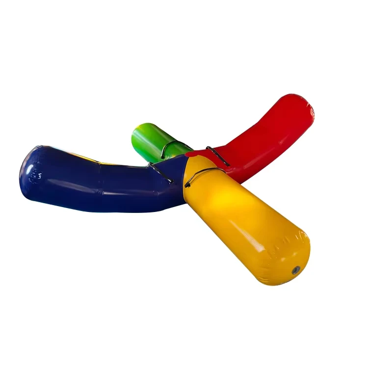 High Quality Inflatable Water Sports Game Entertainment Equipment 0.9mm PVC Tarpaulin Inflatable Seesaw for Pool Lake Fun