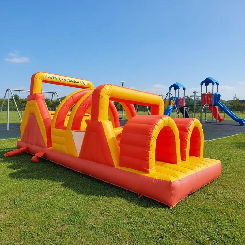 Château gonflable de grande qualité, parcours d'obstacles, maison de saut pour enfants et adultes