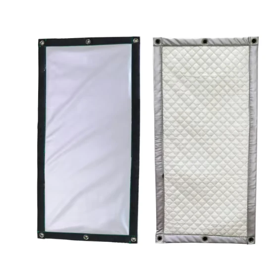 Tenda Acustica di Design Industriale MQ di Alta Qualità Barriera Antirumore Stradale con Telone in PVC e Tessuto Isolamento Acustico 17-28dB