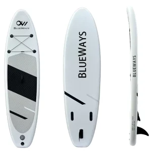 High Quality New All Around SUP Inflatable Stand up Paddle Board with Pump Fin & Durable PVC Construction for Ocean Waters