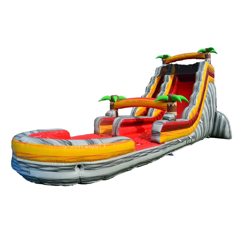 Hochwertige Outdoor-Spiele große aufblasbare Rutschen für Kinder aufblasbare Pool-Wasserrutsche riesige aufblasbare Wasserrutsche für Erwachsene
