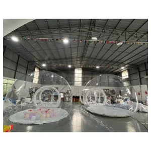 High Quality PP Indoor Outdoor Commercial Inflatable Bubble Tent Dome Balloon for Climbing Amusement Park Parties Shopping Malls