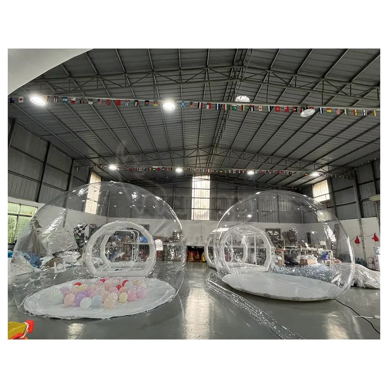 Tente bulle gonflable commerciale de haute qualité en PP pour intérieur et extérieur, dôme pour escalade, parcs d'attractions, fêtes, centres commerciaux