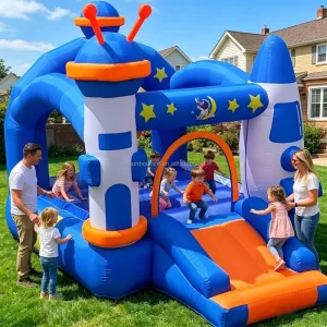 High Quality PVC Commercial Customized Bounce Castle Inflatable Bounce House for Kid Fun Business Rental