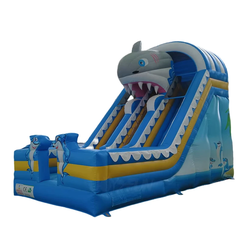 Castillo inflable de rebote de bloques de construcción de nuevo diseño