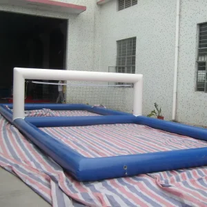 High Quality PVC Inflatable Outdoor Floating Volleyball Field Home Sea Use Beach Volleyball Court for Water Sports Float Game