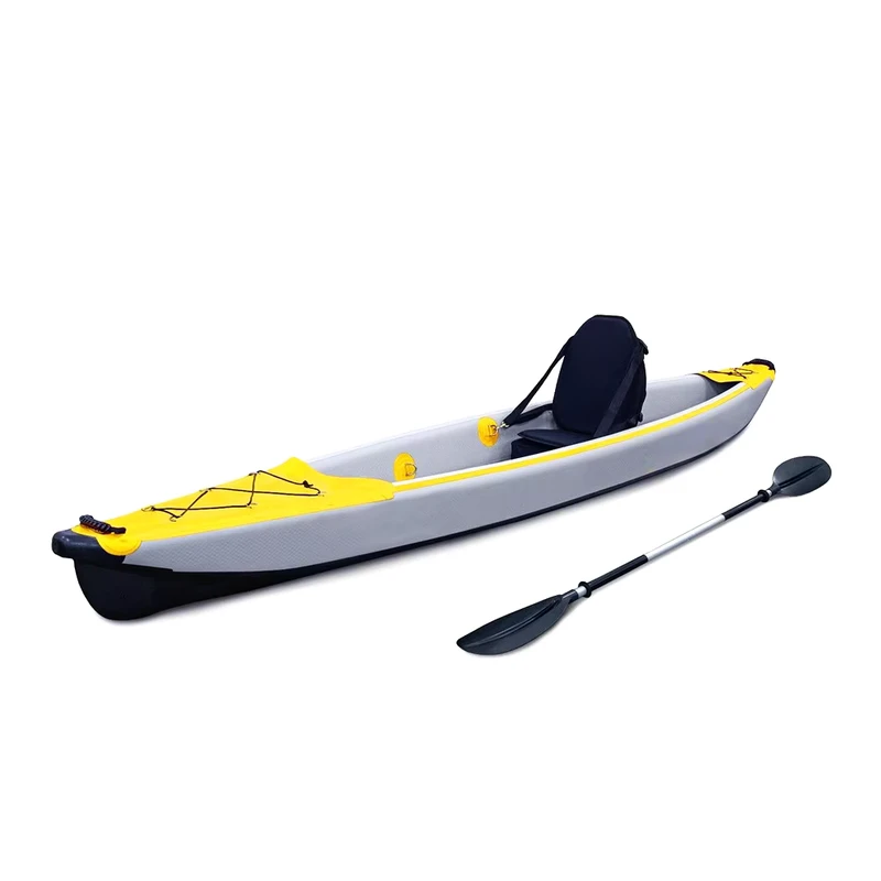 Kayak Singolo a Sedile Singolo in Tessuto Drop Stitch di Alta Qualità