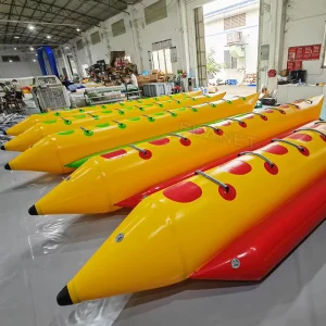 High Quality Sea Water Games Flying Tube Towable Banana Boat Inflatable