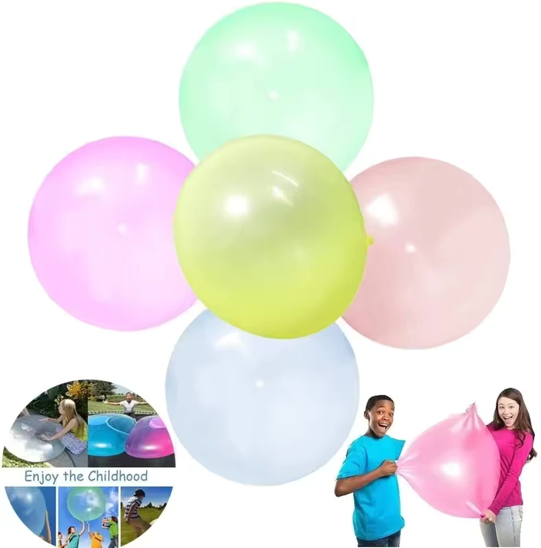 Pallone gonfiabile per bambini di alta qualità, morbido ed elastico, giocattolo da nuoto all'aperto, pallone gonfiabile da 50 cm