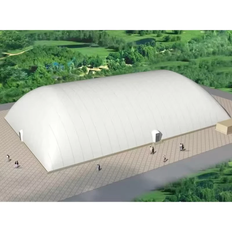 Tenda Estrutural Suportada por Ar de Alta Qualidade para Eventos Desportivos ao Ar Livre - Garagem de Ténis Inflável Gigante