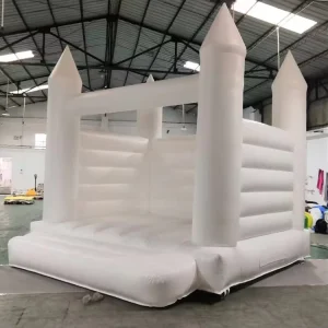 High Quality White Pink Blue Bouncy Castle Kid Toddler Children Outdoor Jumping White Bouncy Castle Inflatable Bouncing Castle