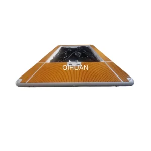 Hochwertige und umweltfreundliche Schwimminsel PVC Schwimmdock Plattform Aufblasbare Wasserplattform