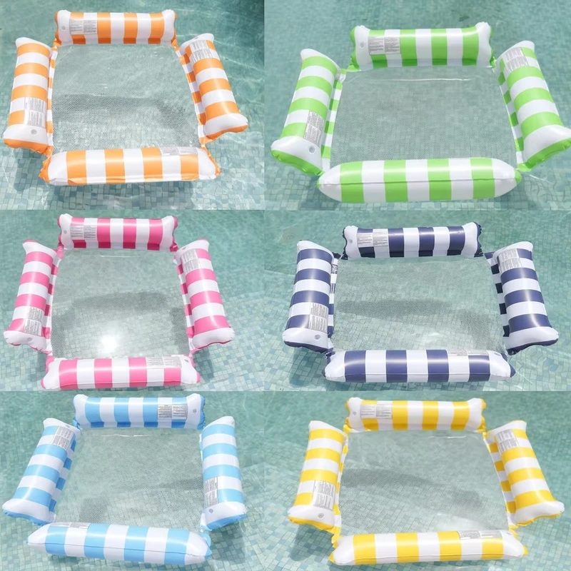 High Quality and Floating Armchair Water Lounger Hammock Inflatable Swimming Pool Float Floating Amusement Facility