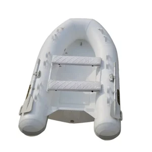 Hoge snelheid 12ft commerciële RIB rubberboot met 40PK motor, Hypalon buizen en diepe V romp voor patrouille, duikclub en watersporten