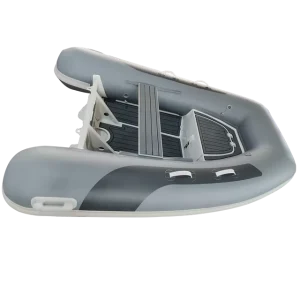 High Speed 260cm Inflatable Dinghy Racing Boat PVC Hypalon Aluminum 3+1 Capacity