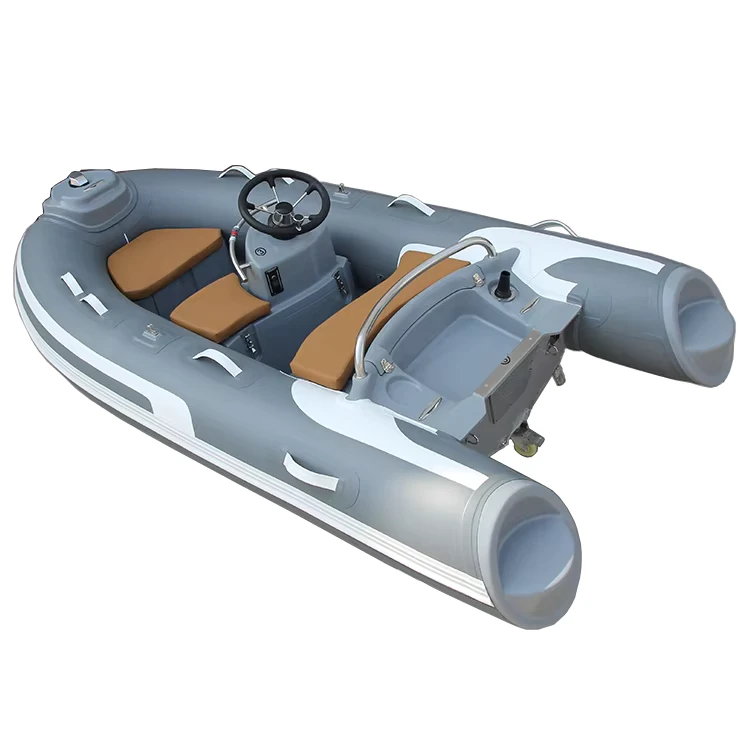 Hoge Snelheid Glasvezel Romp Rigid RIB 300C Boot Hypalon PVC Opblaasbare Dinghy Roei RIB Boot voor Vissen met Motoren
