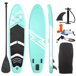 High Stability 11ft Solid Yoga Camping Foldable Inflatable Stand up Paddle Board SUP for Heavy Person