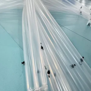 High Strength TPU Extruding Inflatable Column Rapid Deployment Warehouse Frame