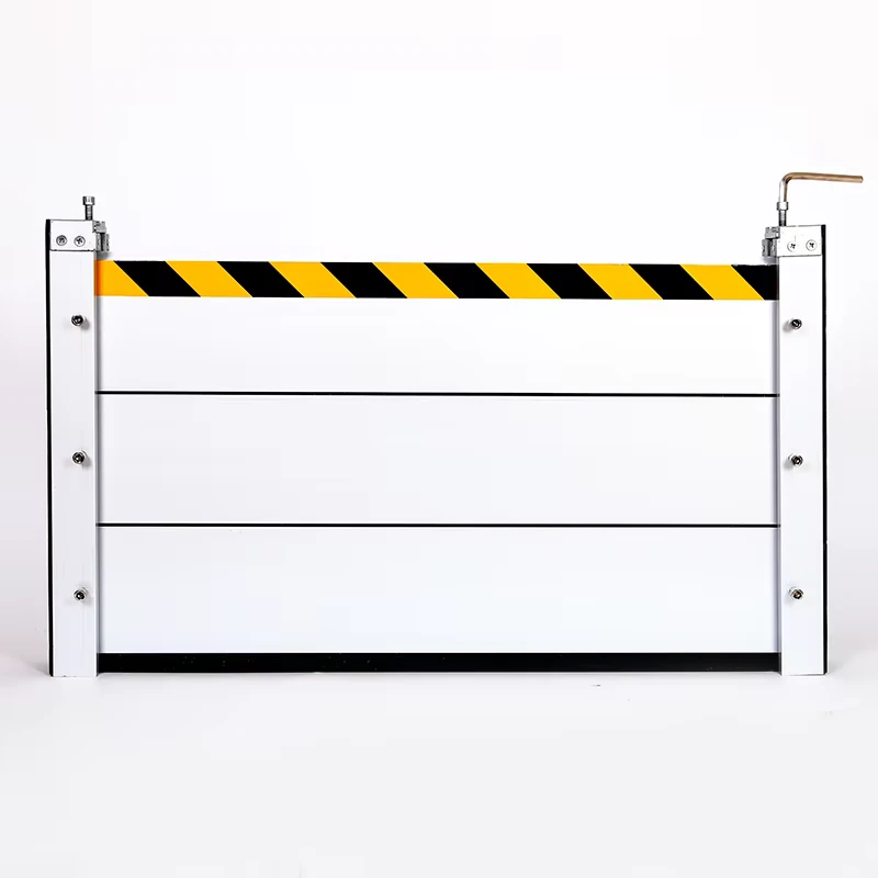 High Water Pressure Resistance Aluminum Alloy Inflatable Flood Barrier with 20/40/60 CM Height for Door Use