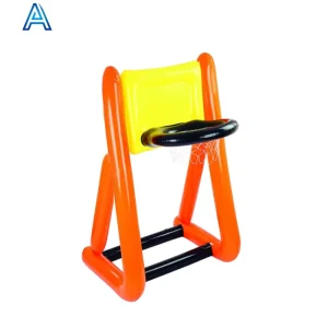 High quality durable PVC air blow inflatable basketball hoop basketry basketball target dart shot toy