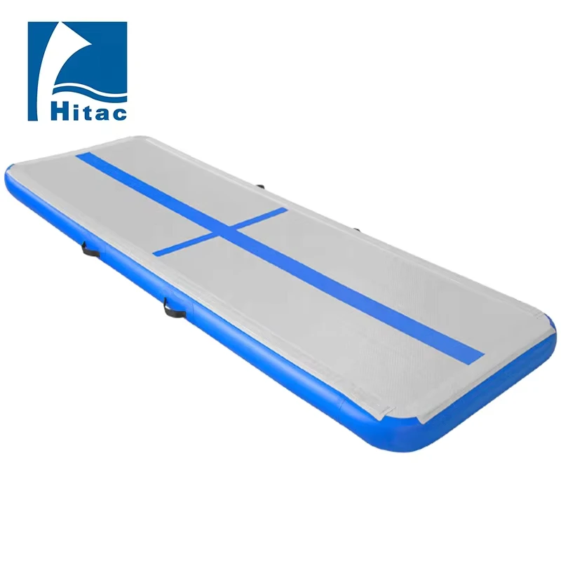 Hitac 865 CE認証済み工場カスタマイズPVCインフレータブルドロップスティッチファブリック体操マット ポータブル防水