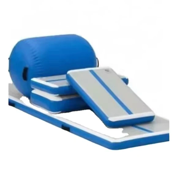 Hitac CE-zertifiziertes tragbares wasserdichtes aufblasbares Gymnastik-Tumble-Air-Track-Set für Training und Übung