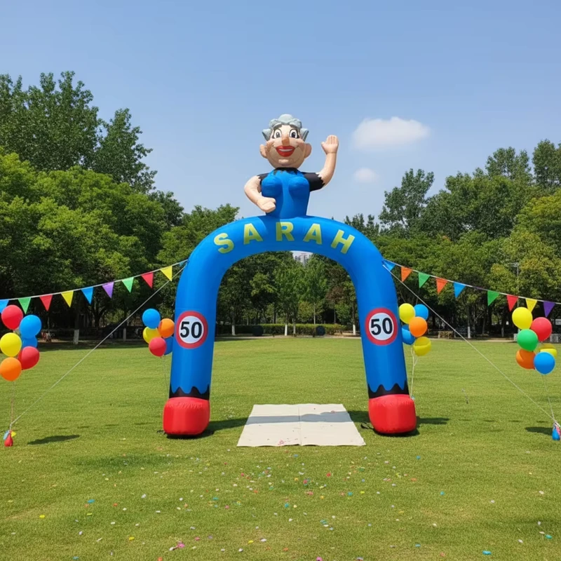 Pallone Gonfiabile Sarah ad Arco Gonfiabile Alto 3.5m per Decorazioni per Feste