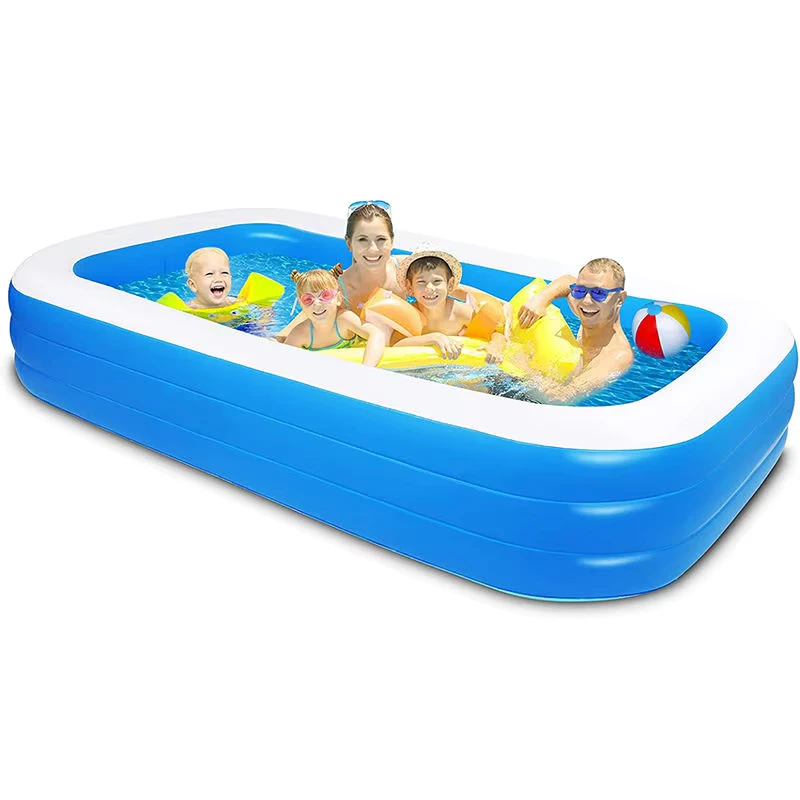 Kolam Renang Inflatable Penuh untuk Keluarga Anak, Kolam Renang Inflatable di Taman Belakang, Kolam Renang Inflatable Selebriti