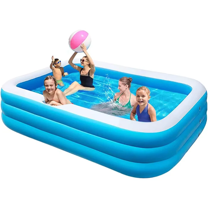 Home Family Swimming Pool Full Sized Inflatable Lounge Children Garden Backyard Inflatable Swimming Pool for Summer Party