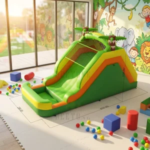 Home Use Inflatable Slide Kids Backyard Bouncy Slide with Blower