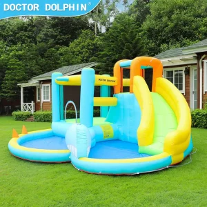 Home Use Kids Slide Bouncy Castles Bounce House Oxford Cloth Inflatable Jumping Castle for Outdoor