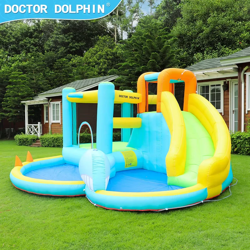 Home Use Kids Slide Bouncy Castles Bounce House Oxford Cloth Inflatable Jumping Castle for Outdoor
