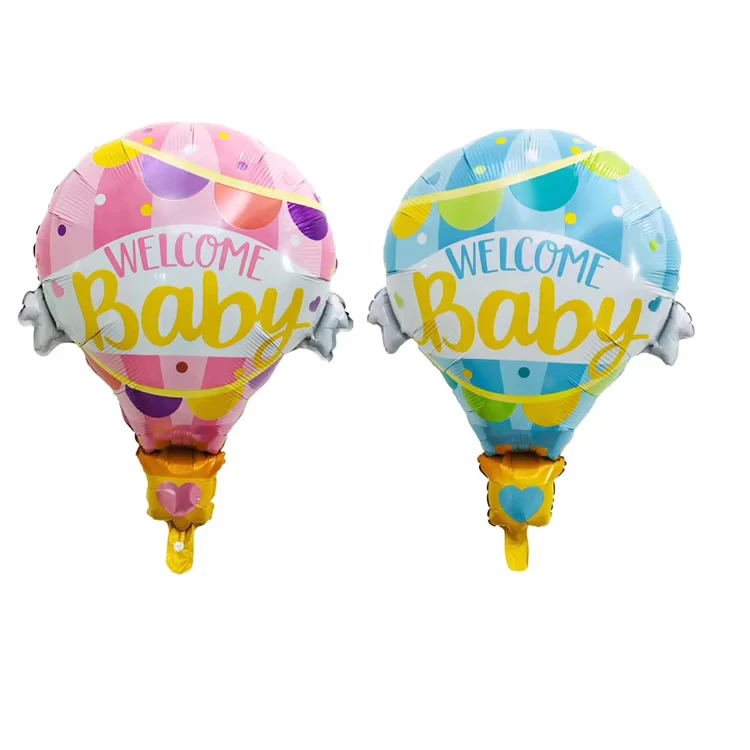 Aufblasbarer Ballonanzug in Form eines Heißluftballons für Babyparty-Dekoration